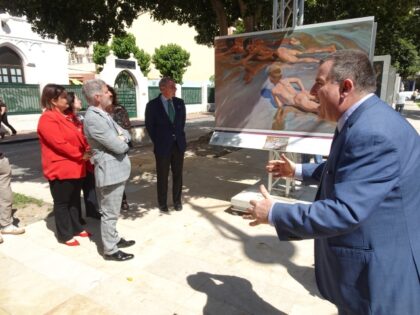 Un paseo por Los Andenes para admirar 50 reproducciones del Museo Nacional del Prado a tamaño real