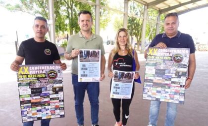 La XX edición del Motoalmuerzo y Concentración Motera se celebra este domingo con un completo programa festivo y solidario