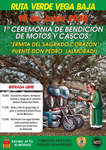 La ermita del Sagrado Corazón será el primer santuario para la bendición anual de motos en la Comunidad Valenciana
