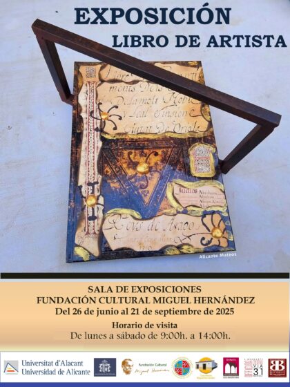 La exposición 'Libro de artista' fusiona literatura y arte visual para mostrar la emoción que sentimos al leer un libro