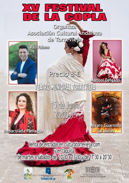 Galder Varas, la gala del 40 aniversario de la Escuela Municipal de Danza y el Festival de Copla, este fin de semana en Torrevieja