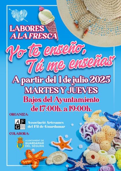 Guardamar del Segura, evento: Actividades del Centro Social Juvenil (CSJ), dentro de la agenda municipal de julio del Ayuntamiento