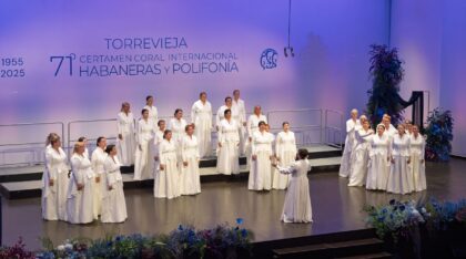 El 71º Certamen Internacional de Habaneras y Polifonía de Torrevieja premia las voces blancas del coro ‘Balta’ de Letonia El 71º Certamen Internacional de Habaneras y Polifonía de Torrevieja premia las voces blancas del coro ‘Balta’ de Letonia