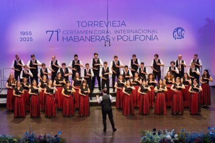 El 71º Certamen Internacional de Habaneras y Polifonía de Torrevieja premia las voces blancas del coro ‘Balta’ de Letonia El 71º Certamen Internacional de Habaneras y Polifonía de Torrevieja premia las voces blancas del coro ‘Balta’ de Letonia