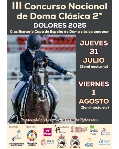 Dolores, evento: IX Encuentro Nacional de Herradores FEGADO 2025 con exhibición de herraje y forja, dentro de los actos de la Feria de Ganado (FEGADO) organizados por la Asociación de Ganaderos y Ayuntamiento