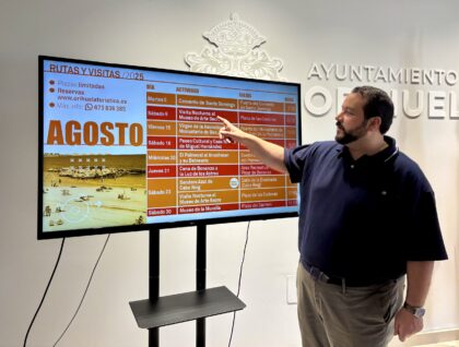 Turismo Orihuela ofrece rutas culturales, naturales y nocturnas durante este agosto