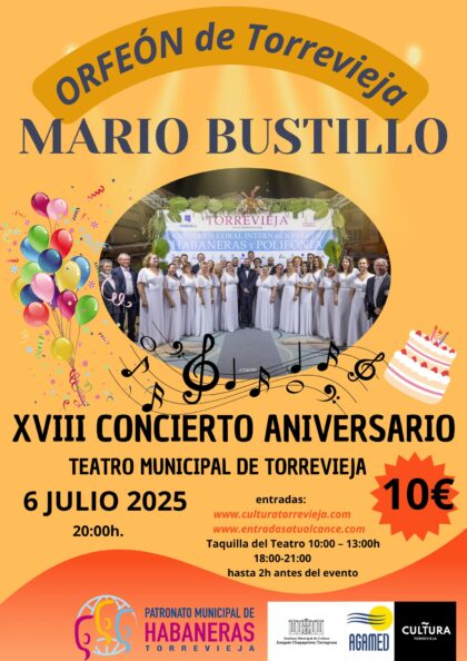 Música y emoción en el Teatro Municipal con el Candlelight tributo a QUEEN y el aniversario del Orfeón de Torrevieja