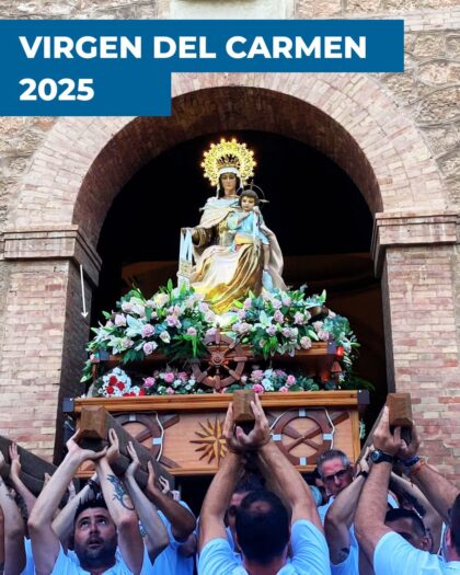 Torrevieja, evento: Ofrenda floral acompañada por la Unión Musical Torrevejense, dentro de los actos de las fiestas en honor a la Virgen del Carmen organizados por la Cofradía de Pescadores y la Concejalía de Fiestas