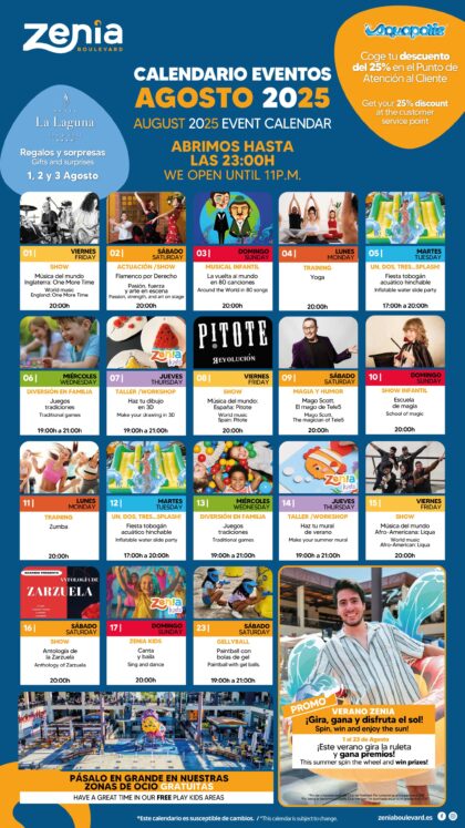Orihuela Costa, evento: Clase gratuita al aire libre de yoga, dentro de los actos de agosto del Centro Comercial Zenia Boulevard