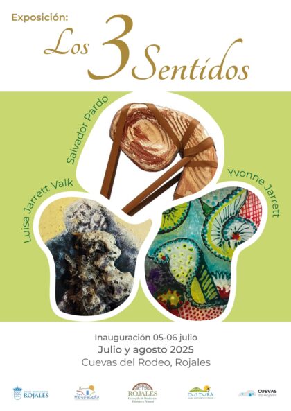 Rojales, evento: Exposición 'Los 3 sentidos', de los artistas Salvador Pardo y Luisa y Yvonne Jarrett, en 'Rodearte', dentro de los actos de las fiestas patronales en honor a San Pedro Apóstol y de Moros y Cristianos