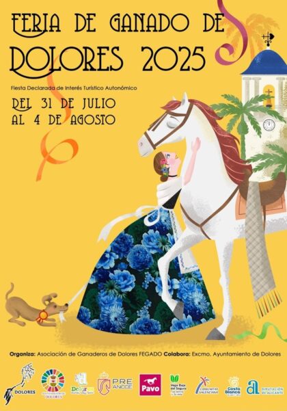 Dolores, evento: IX Encuentro Nacional de Herradores FEGADO 2025 con exhibición de herraje y forja, dentro de los actos de la Feria de Ganado (FEGADO) organizados por la Asociación de Ganaderos y Ayuntamiento