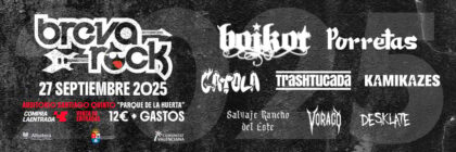 El festival Breva Rock 2025 sube el volumen con ocho grupos de punk rock nacional
