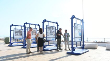 Guardamar acoge la muestra fotográfica itinerante sobre la historia de la Mancomunidad de los Canales del Taibilla