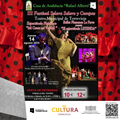 El festival 'Solera, Salero y Compás' y el candlelight tributo a ABBA invitan a disfrutar del flamenco y el pop en el Teatro Municipal