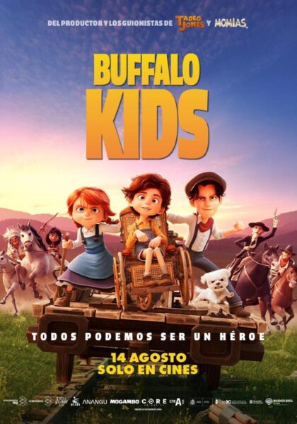 El Saladar de Almoradí, evento cultural: Sesión de cine con la película española de dibujos animados 'Buffalo kids' (2024), dentro del cine de verano organizado por la Concejalía de Juventud