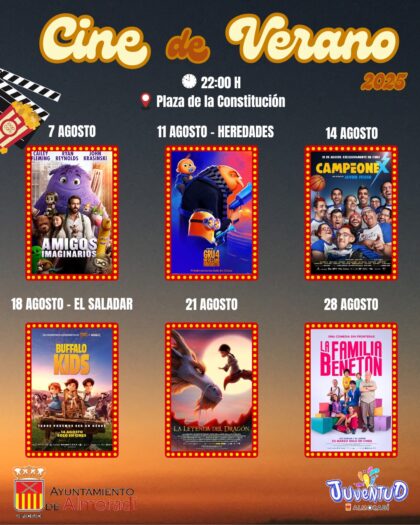 Almoradí, evento cultural: Sesión de cine con la película española-china de dibujos animados titulada 'Guardiana de dragones' o 'La leyenda del dragón' ('Dragonkeeper', 2024), dentro del cine de verano organizado por la Concejalía de Juventud