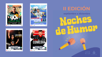 Juventud lanza la segunda edición de espectáculos de humor en Orihuela