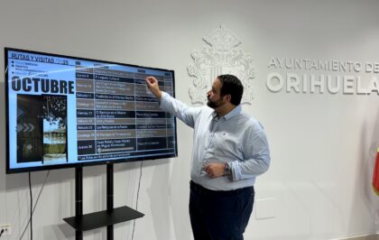 Octubre turístico en Orihuela con rutas hernandianas, Semana Santa y pedanías Octubre turístico en Orihuela con rutas hernandianas, Semana Santa y pedanías