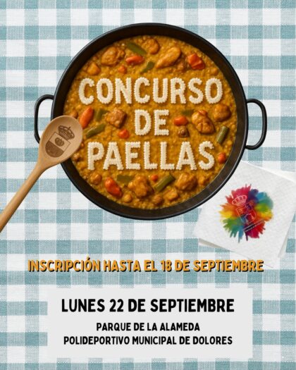 Dolores, evento: Inicio de la fiesta del 'chupinaso majaero' 2025, con fiesta del agua y de la espuma, y XV Retreta de Peñas Festeras, dentro de las fiestas patronales en honor a Nuestra Señora de los Dolores