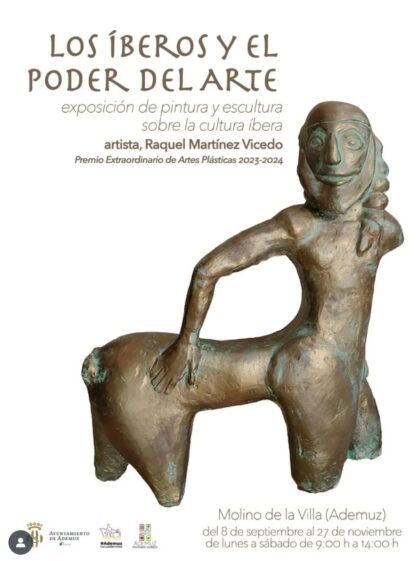 La artista residente en Orihuela, Raquel Martínez Vicedo, rememora los pueblos que se asentaron en el sur y en el este de la Península Ibérica con su exposición 'Los íberos. El poder del arte' La artista residente en Orihuela, Raquel Martínez Vicedo, rememora los pueblos que se asentaron en el sur y en el este de la Península Ibérica con su exposición 'Los íberos. El poder del arte'
