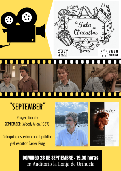 La proyección de 'September', de Woody Allen inaugura la tercera edición de la Sala de Cineastas
