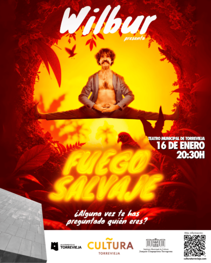 Wilbur presenta en Torrevieja su nuevo espectáculo 'Fuego salvaje'