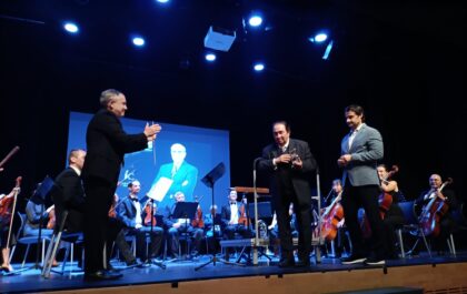 Brillante presentación de la Casanovas Orquesta con el Maestro Enrique García Asensio