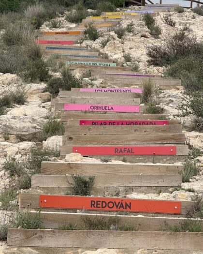 Benejúzar Experience cierra su décima edición con la inauguración de las escaleras ‘Pueblos de la Vega Baja’