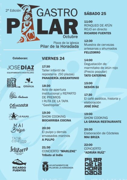 Pilar de la Horadada, evento: Sesión de dj, dentro de las II Jornadas 'Gastropilar' organizadas por el Ayuntamiento Pilar de la Horadada, evento: Sesión de dj, dentro de las II Jornadas 'Gastropilar' organizadas por el Ayuntamiento