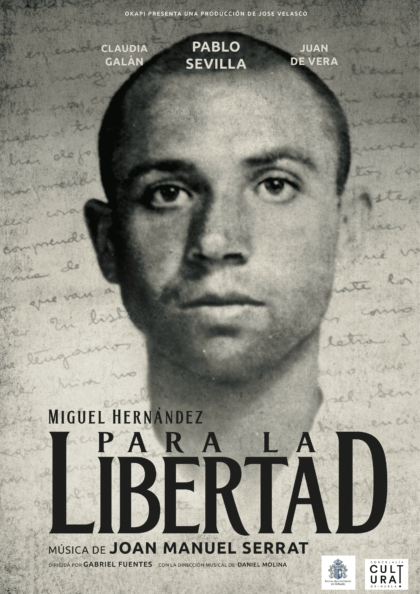 El Teatro Circo acogerá 'Para la Libertad', un espectáculo con canciones de Serrat sobre Miguel Hernández