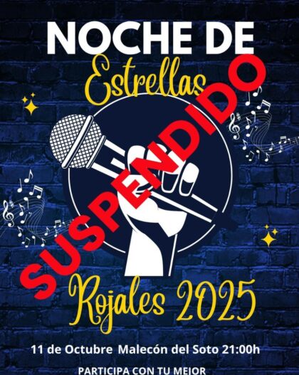 Rojales, evento cultural: SUSPENDIDO X Festival 'Noche de estrellas Rojales 2025', con actuaciones de los mejores artistas nacionales e internacionales interpretados por los vecinos, dentro de las fiestas patronales de la Virgen del Rosario