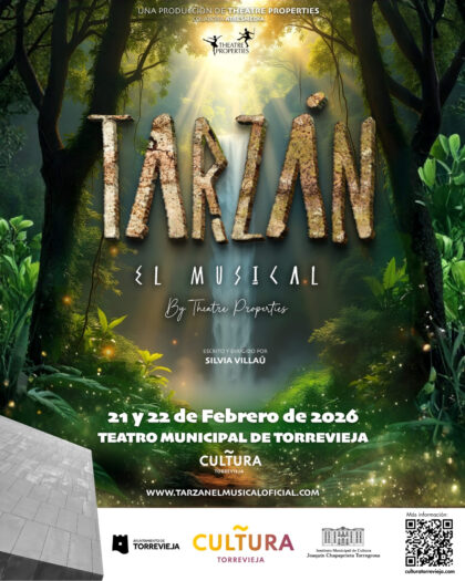 Los musicales 'Tarzán' y 'Sonrisas y lágrimas' llegarán a Torrevieja el próximo 2026