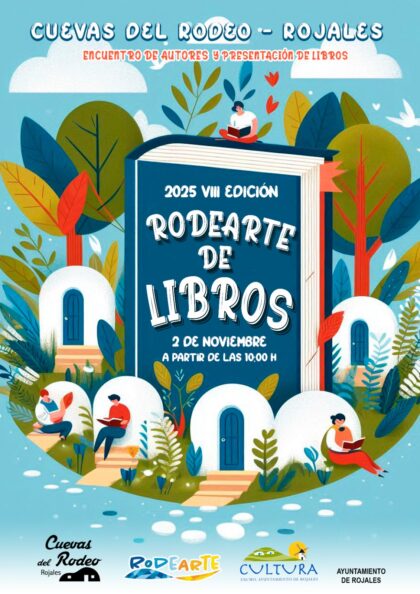 Rojales, evento cultural: Encuentro de autores y presentación de libros 'Rodearte de libros' en su octava edición con feria del libro por la asociación artístico artesanal 'Cuevas del Rodeo', dentro de los actos del último trimestre del año de la Concejalía de Cultura