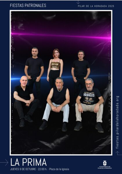 Pilar de la Horadada, evento cultural: Actuación de la orquesta 'La prima', dentro de los actos de las fiestas patronales de la Virgen del Pilar organizados por el Ayuntamiento