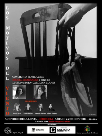 Auralaria homenajea la obra de Miguel Hernández con un concierto incluido en las actividades de bienvenida de la UMH