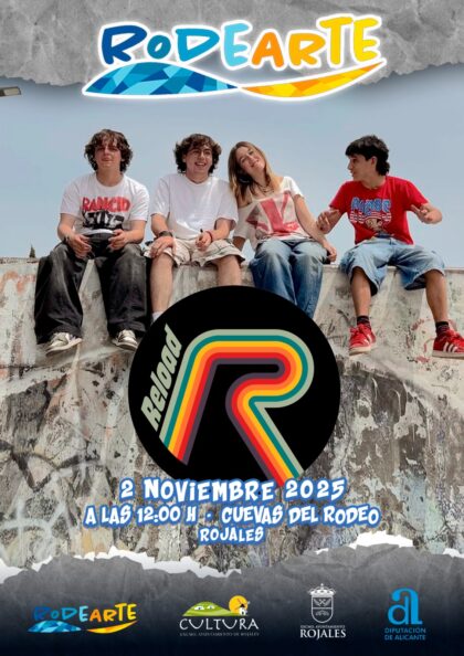 Rojales, evento cultural: Encuentro de autores y presentación de libros 'Rodearte de libros' en su octava edición con feria del libro por la asociación artístico artesanal 'Cuevas del Rodeo', dentro de los actos del último trimestre del año de la Concejalía de Cultura