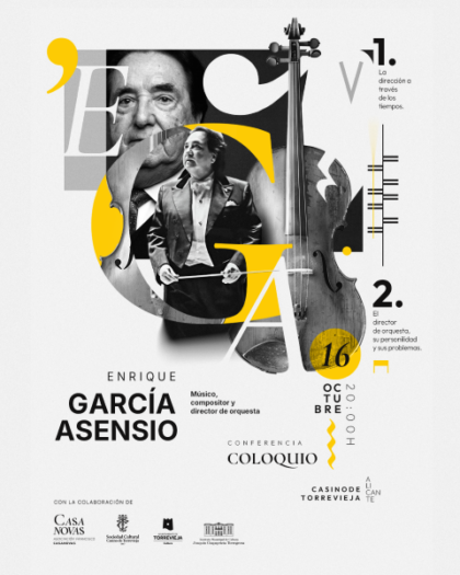 Torrevieja, evento cultural: Conferencia coloquio 'La dirección a través de los tiempos' y 'El director de orquesta, su personalidad y sus problemas', dentro de los actos del 125º aniversario del nacimiento del maestro Francisco Casanovas