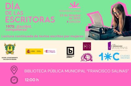 Callosa de Segura, evento cultural: Lectura continuada de textos escritos por mujeres, organizada por el Ayuntamiento y la Biblioteca Pública Municipal 'Francisco Salinas' con motivo del X Día de las Escritoras