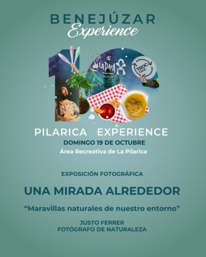 Benejúzar, evento: Micro abierto en 'Pilarica Experience', dentro de los actos de las X Jornadas 'Benejúzar Experience' (BEx25) organizados por el Ayuntamiento