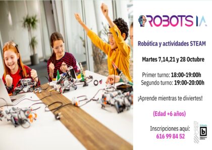 Orihuela, evento: Primer turno para el taller de robótica y actividades 'STEAM' para niños mayores de 6 años, dentro de los actos de la Biblioteca Pública y Archivo Histórico ‘Fernando de Loazes’ Orihuela, evento: Primer turno para el taller de robótica y actividades 'STEAM' para niños mayores de 6 años, dentro de los actos de la Biblioteca Pública y Archivo Histórico ‘Fernando de Loazes’