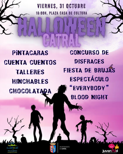 Catral, evento cultural: Espectáculo 'Everybody Backstreet boys', por la escuela de baile 'Susana Rytmos y Stylos', dentro de los actos de la fiesta de 'Halloween' de la Concejalía de Juventud