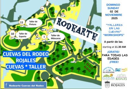 Rojales, evento: Talleres de máscaras, de esparto y de pintura para todas las edades, por la asociación artístico artesanal 'Cuevas del Rodeo', en 'Rodearte', dentro de los actos del último trimestre del año de la Concejalía de Cultura Rojales, evento: Talleres de máscaras, de esparto y de pintura para todas las edades, por la asociación artístico artesanal 'Cuevas del Rodeo', en 'Rodearte', dentro de los actos del último trimestre del año de la Concejalía de Cultura