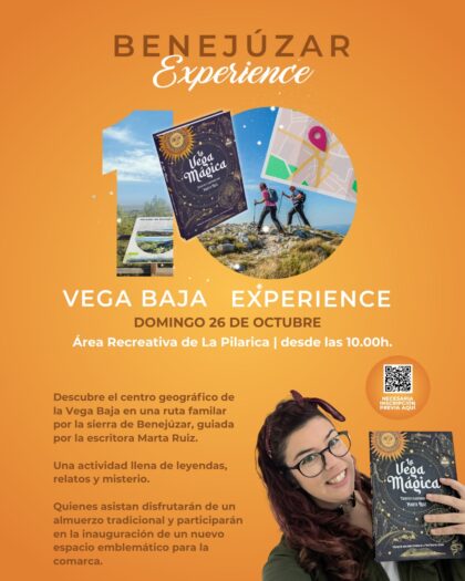 Benejúzar, evento: Encuentro e inicio de la ruta familiar por la sierra de Benejúzar en 'Vega Baja Experience', dentro de los actos de las X Jornadas 'Benejúzar Experience' (BEx25) organizados por el Ayuntamiento