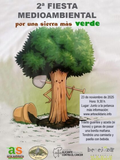'Amigos de la Sierra de Benejúzar' organiza la 2ª Fiesta Medioambiental este domingo 23 de noviembre