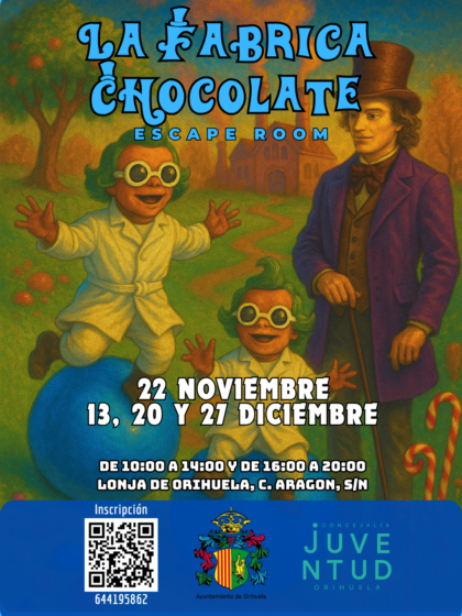 La Lonja se transformará en 'La Fábrica de Chocolate' con un escape room para jóvenes
