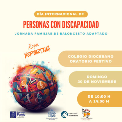 La Concejalía de Familia organiza una jornada de deporte inclusivo este domingo en el Colegio Diocesano Oratorio Festivo de San Miguel La Concejalía de Familia organiza una jornada de deporte inclusivo este domingo en el Colegio Diocesano Oratorio Festivo de San Miguel