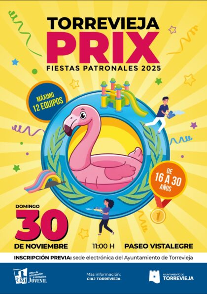 Torrevieja, evento: Salida de la XXII Vuelta Cicloturista 'Bisiquión 2025', dentro de los actos de las fiestas patronales en honor a La Purísima Concepción 2025 organizados por la Concejalía de Fiestas