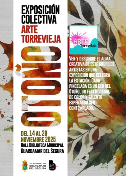 Guardamar del Segura, evento: Exposición colectiva 'Otoño', del grupo 'Arte Torrevieja', organizada por la Biblioteca Municipal