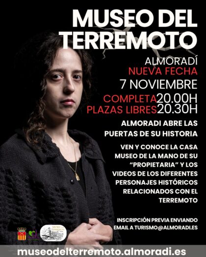 Almoradí, evento: Jornada especial de puertas abiertas en el Museo del Terremoto, organizada por la Concejalía de Turismo