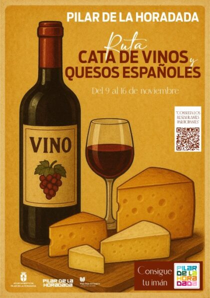 Pilar de la Horadada, evento: 'Ruta de cata de vinos y catas españoles' en once bares y restaurantes, organizada por el Ayuntamiento